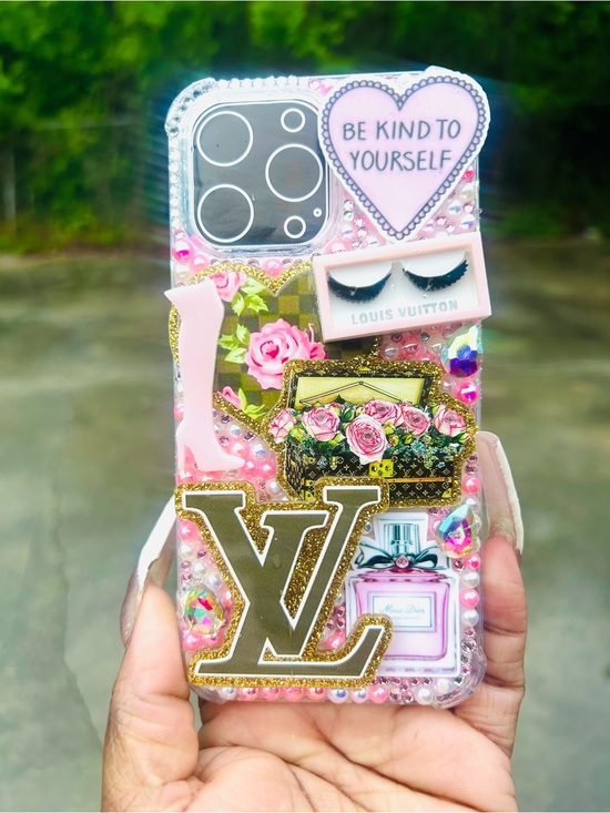 Hand Crafted Other - 14 PRO MAX🩷Bling Phone Case (iPhone 14 Pro Max)